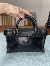 Borsa a tracolla Cobb & Co in pelle nera con manico superiore