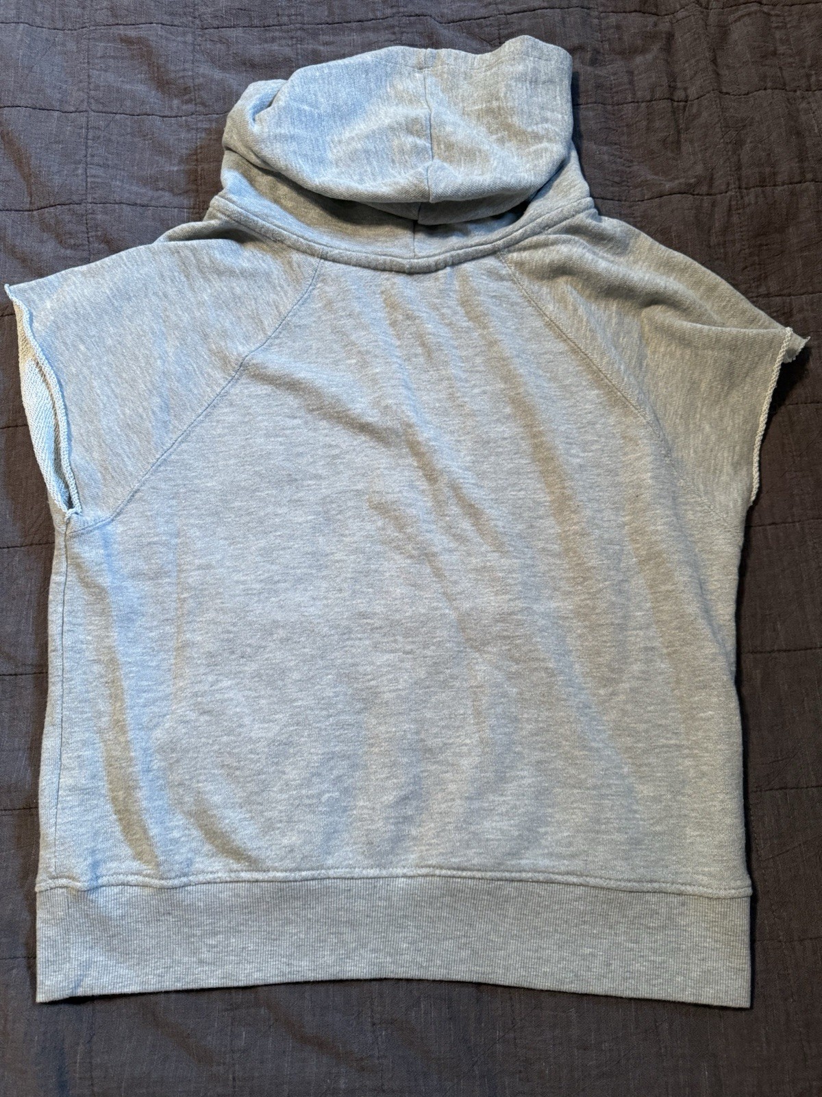 Universal Thread Gray Pullover Sleeveless Hoodie … - image 2