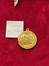 Medaglia Monza Moto Club 1957 Mm 33 ,Bronzo Dorato .