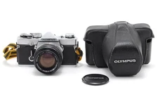 Meter Works【EXC+５】Olympus OM-1 SLR G.Zuiko Auto-s F1.4 50mm Lens Form JAPAN