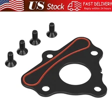 Camshaft Retainer Plate Gasket & Bolt Kit Fitment for GM LS 4.8 5.3 Black NEW