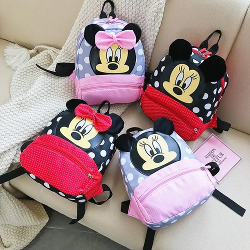 Disney Cartoon Backpack for Baby Boys Girls Minnie Mickey Mouse Children Lovely - Picture 21 of 23