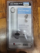 Keeney K630PVCDSBN Foot Lok Bath Drain Brushed Nickel