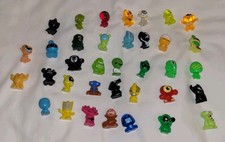 Lot 36 Gogo's Crazy Bones Various Colors Series - Satori - Translucent, Used