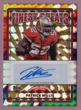 2024 FINEST GREATS AUTO OIL SPILL GEOMETRIC REFRACTORS PATRICK WILLIS #D 1/10