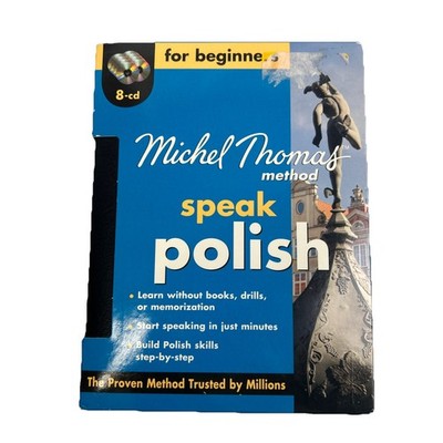 Michel Thomas Method SPEAK Polish 8 CD Set Learn Language Program for Beginners