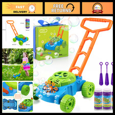 Bubble Lawn Mower for Toddlers - Outdoor Bubble Machine Garden Toy for Kids