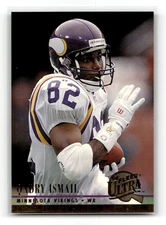 Qadry Ismail Fleer Ultra NFL Card #440 Minnesota Vikings Football