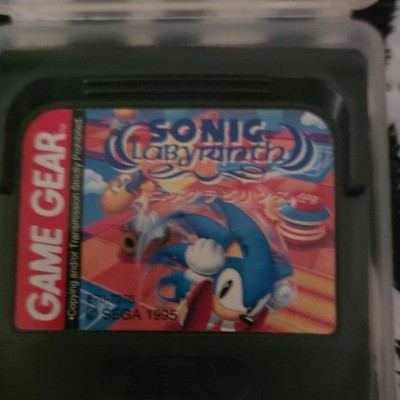 Sonic Labyrinth Sega Game Gear 1995 Game, Case, No Manuel