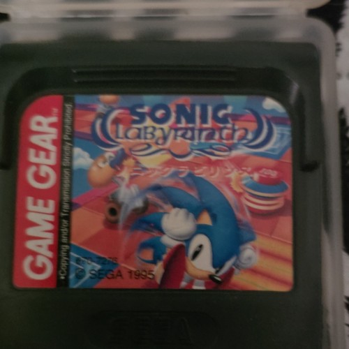 Sonic Labyrinth Sega Game Gear 1995 Game, Case, No Manuel