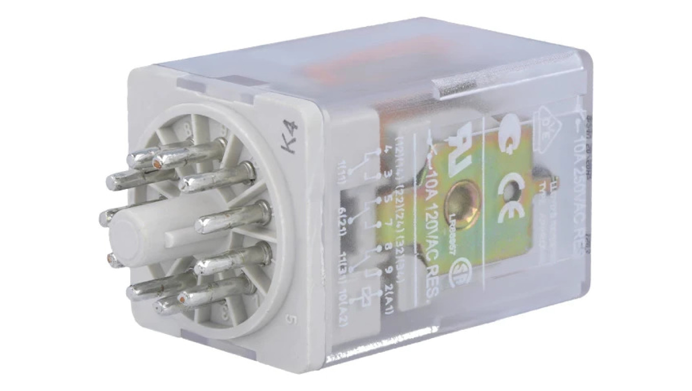 R15-3P-24VAC Relay: Electromagnetic 3PDT Coils: 24VAC 10A/250VAC /T2UK