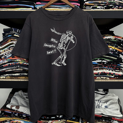 1997 Rage Against The Machine Who Laughs Washed T-Shirt Black L