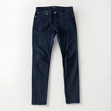 A.P.C. Petit New Standard Jeans Mens 31x32* Black Button Fly Jean Droit Etroit