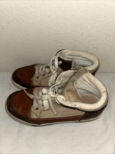 Steve Madden Size 3 Boys High Top Sneakers Side Zip