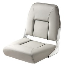 Vetus folding boat seat 'First Mate' - light grey