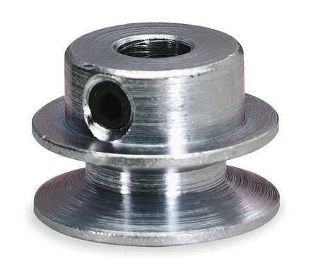 1/4" Fixed Bore 1 Groove O-Ring Pulley 0.88 in OD
