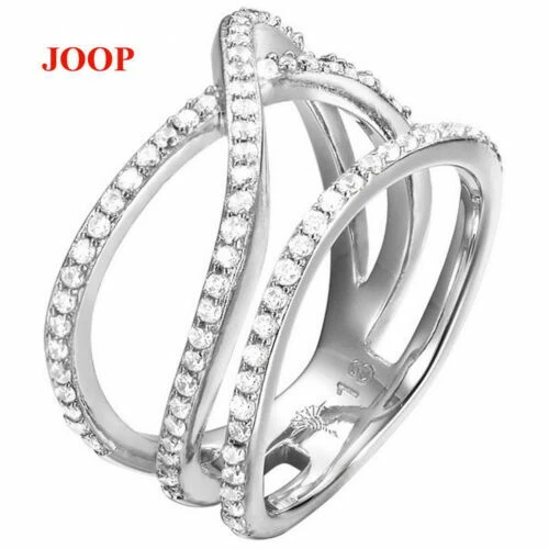 JOOP Silberner Damenring Ring Travel Refined Schmuck JPRG00796A UVP 99