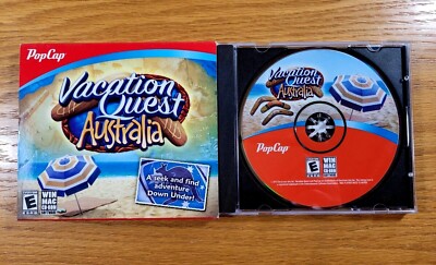 Vacation Quest Australia (2011, PC / MAC Computer Game)- Seek and Find Adventure