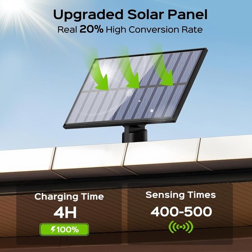 9900000lm LED Solar Street Lights Security Flood Lamp Motion Sensor Outdoor Wall - Picture 3 of 9