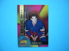 1994/95 SIGNATURE ROOKIES HOCKEY CARD #65 ANDREW TAYLOR ROOKIE AUTOGRAPH AUTO