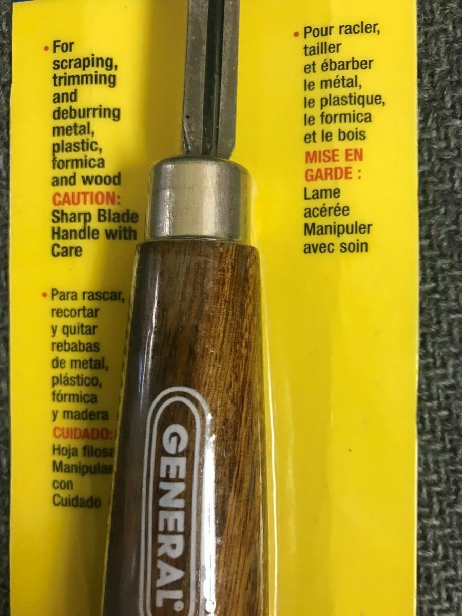 Raspador De Navaja General Tools & Instruments 478 Triangular Raspador De Navaja General Tools & Instruments 478 Triangular