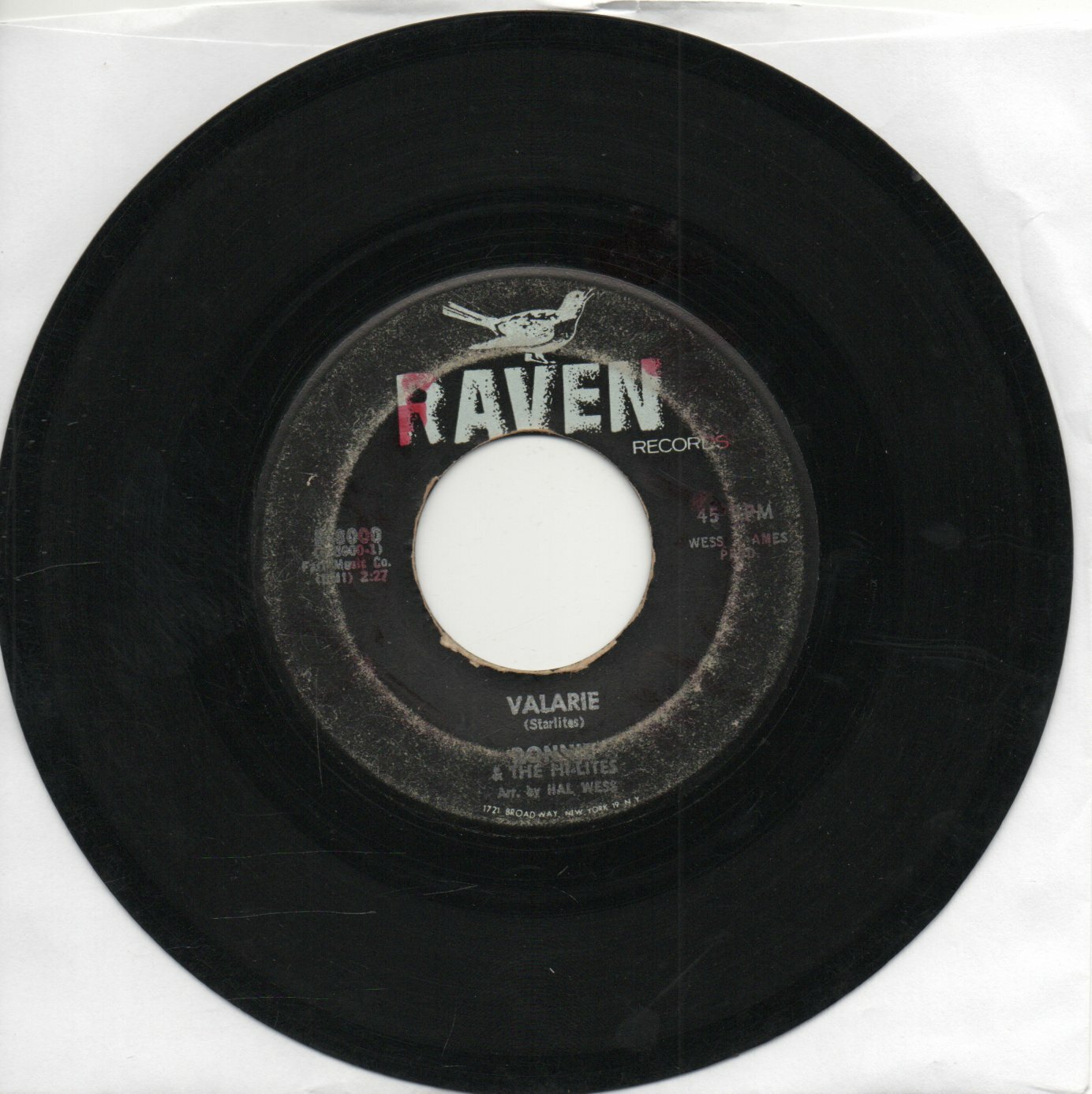 Ronnie & The Hi Lites Valerie on Raven Doo Wop 45 | eBay
