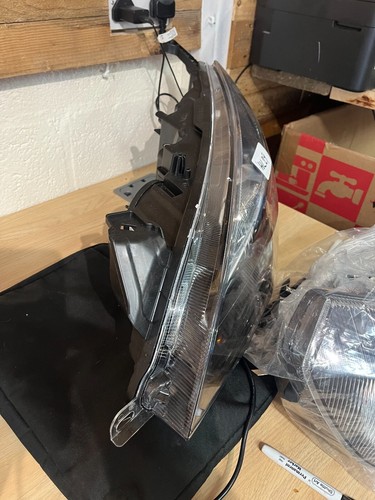 ECP HEADLIGHT VAUXHALL ASTRA J RIGHT DRIVERS O/S OEM HELLA 2009-2015 BLACK HL29 - Picture 4 of 5
