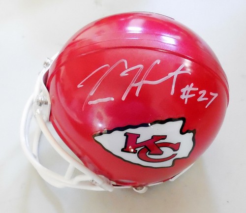 KAREEM HUNT Chiefs Autographed Mini 