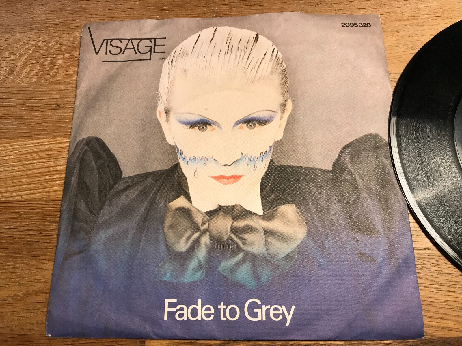 VISAGE & MIDGE URE "FADE TO GREY / THE STEPS" 1980 POLYDOR RECORDS WEST GERMANY*