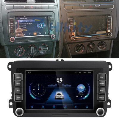 7'' Autoradio Android 15 2DIN GPS NAVI Für VW Golf 5 6 Passat Touran Skoda Tiguan