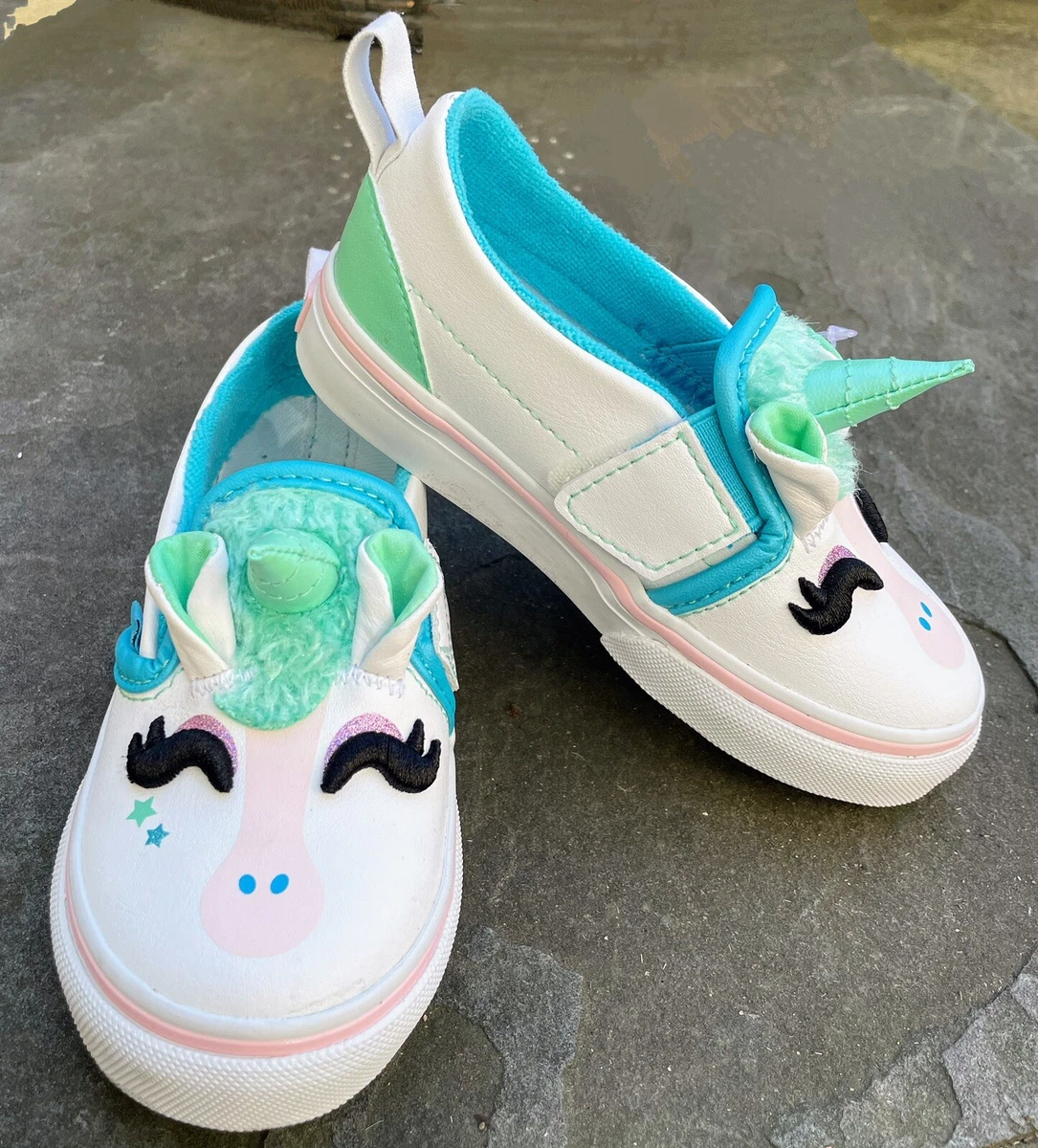 Little girl unicorn best sale vans
