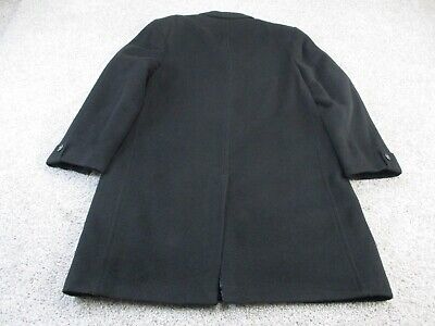 VINTAGE 100% Cashmere Khayam Mens 3 Front Button Trench Coat VINTAGE 100% Cashmere Khayam Mens 3 Front Button Trench Coat
