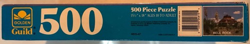 Golden Guild ~ "Bell Rock" ~ 500 Piece Jigsaw Puzzle ~ Brand New ~ Still Sealed - Picture 4 of 5