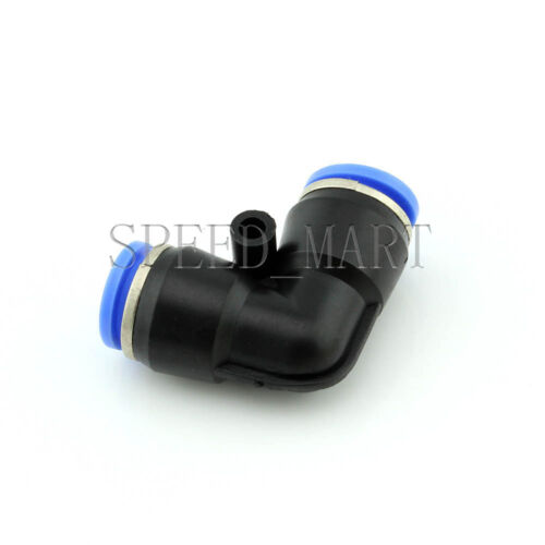 2 pz Raccordi Rapidi Aria Pneumatica 2 Vie Tipo L PV10 Connettore Tubo 10mm - Foto 3 di 3