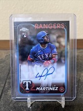 2024 Topps Chrome J.P. Martinez Rookie Auto #RA-JP   - Texas