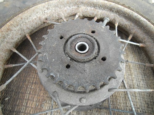 Hinterrad Felge 3,00-12 rear wheel rim Peripoli Giuletta America Typ 2010 - Bild 5 von 5