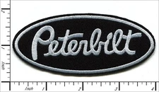30 Pcs Embroidered Iron on patches Peterbilt Truck 10 x 4.3cm AP063pB1