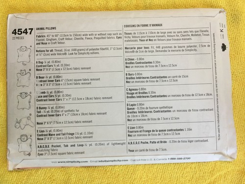 Simplicity Patterns ~ Craft Patterns * ~ * ~ * ~ * ~ * Listing 2212 - Picture 25 of 113