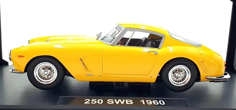 KK Scale 1/18 Scale Diecast KKDC180762 - Ferrari 250 SWB 1960 - Yellow - Image 3 of 4