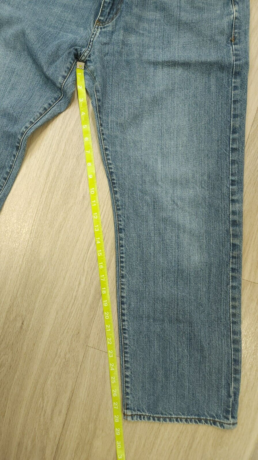 346 Brooks Brother Men's Blue Jeans Relaxed Fit Size 34x30 thumbnail 10