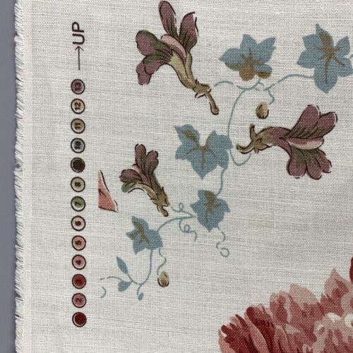 Colefax & Fowler Penhurst Cotton Linen Blend Floral Fabric Sold by the Yard - Picture 11 of 15