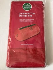 Christmas Tree Storage Bag - Red By Winter Wonder Lane 60" x 30" NIB Up to 9 Ft.
