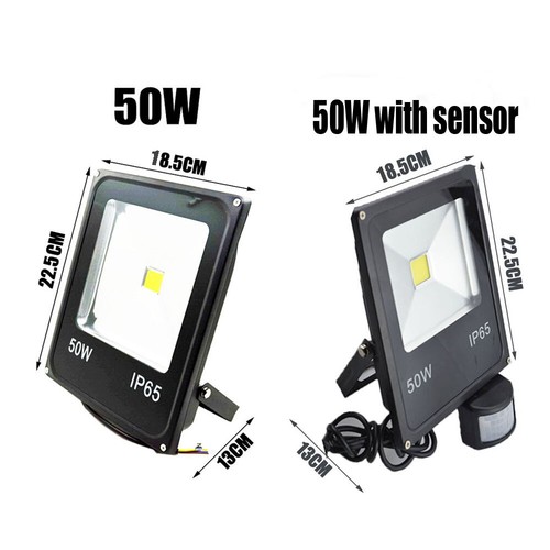 LED Flood Light 50W Cool/Warm White IP65 AC200-240V AU Plug Security Floodlights - Picture 2 of 14