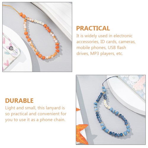4 Pcs Kristallsteinarmband Mobilfunkanhängerdekoration Telefonseile - 第 10/12 張圖片