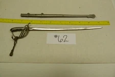 Miniature Sword: 1910 US Model Replica & Scabbard 9 1/16" OAL  -MSL#62