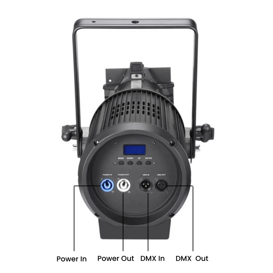 4pcs 300W Led LEKO spotlights Citizen LED Warm White 3200k/19° Theater Stage - Image 3 of 4