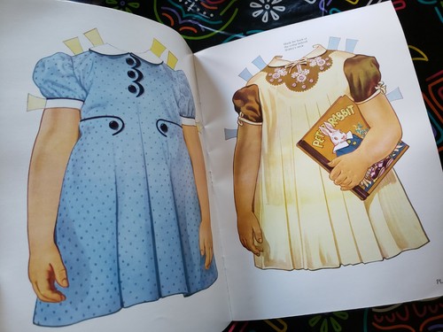 Set of 2 Classic & Original Shirley Temple Paper Dolls in Full Color Books - Foto 7 di 10