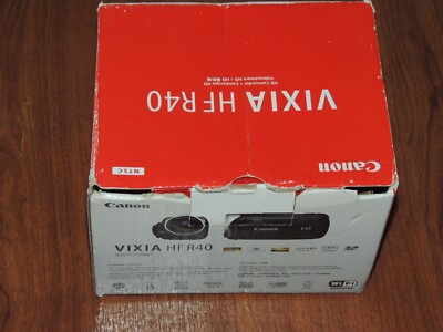 Sd Card Vixia Hf R40 Canon HF R40 GB Camcorder Black For Sale