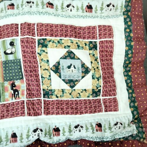 Fundas de almohada Sunham vintage 4 piezas granja de campo acolchada casa de campo 22X28 - Imagen 3 de 11