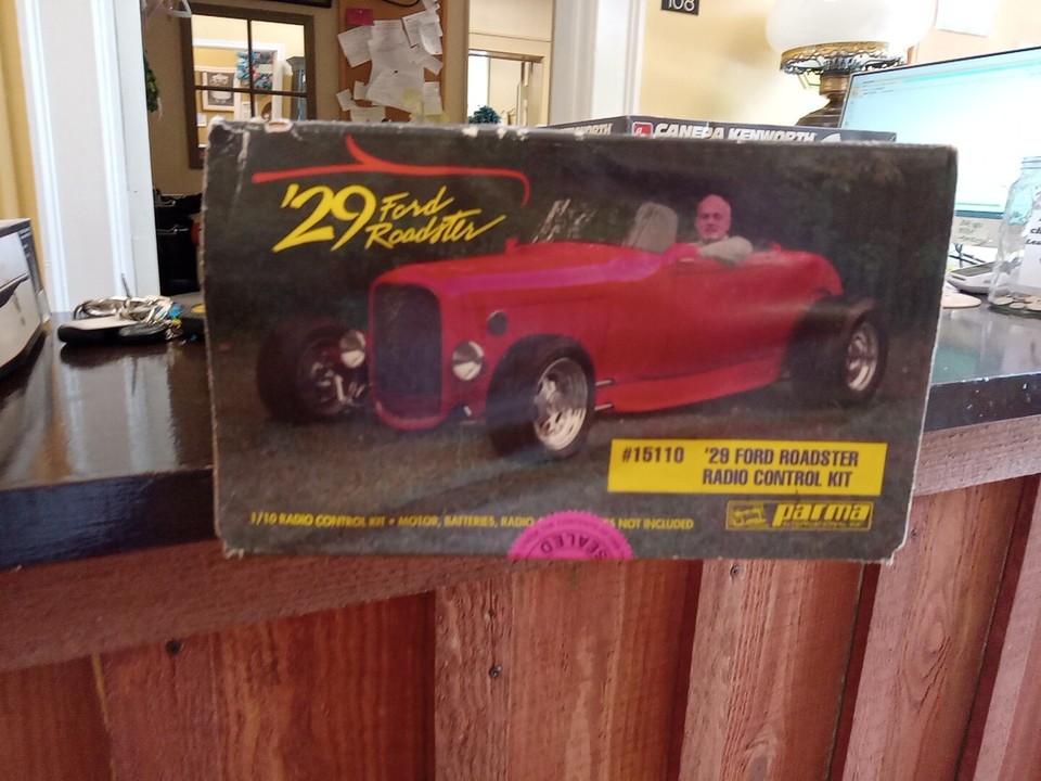 Hot Rod Parma Ford Roadster 1929 Custom 1/10 Rc Vintage With
